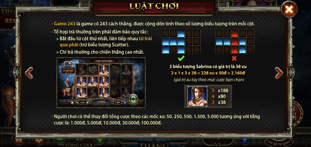 Đăng ký tài khoản đơn giản tham gia game bài The Witchers