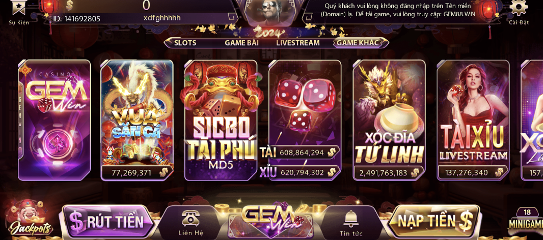 Hướng dẫn cách chơi game bai doi thuong Xì dách Gemwin 