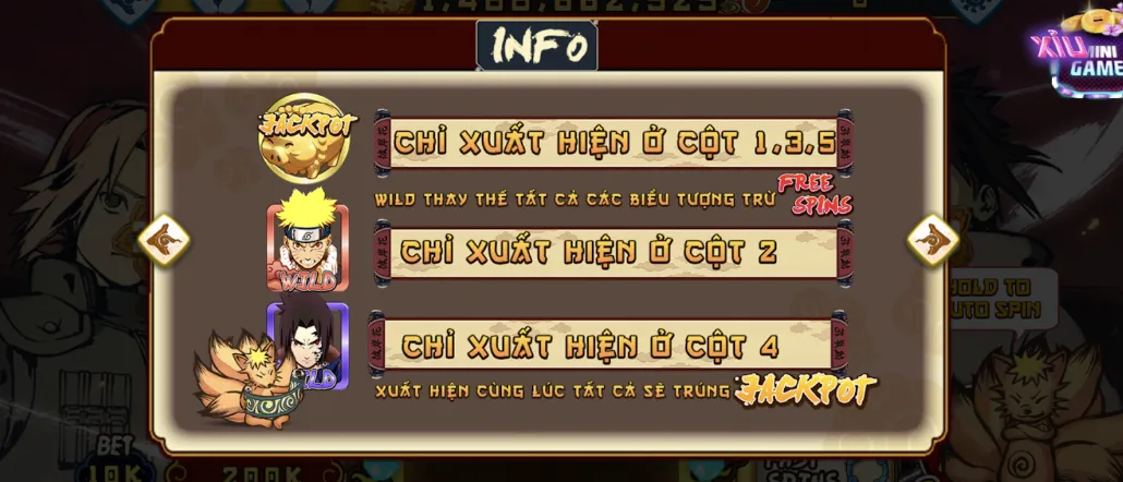 Bí quyết chơi game Naruto tại 789club luôn thắng