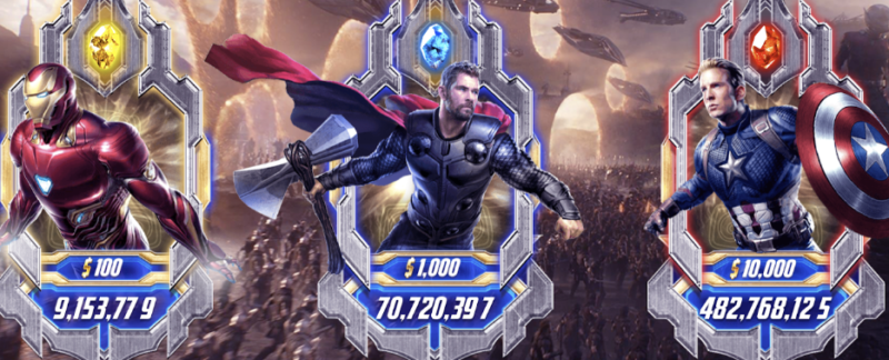 Bật mí luật chơi game bai doi thuong Avengers tại B52