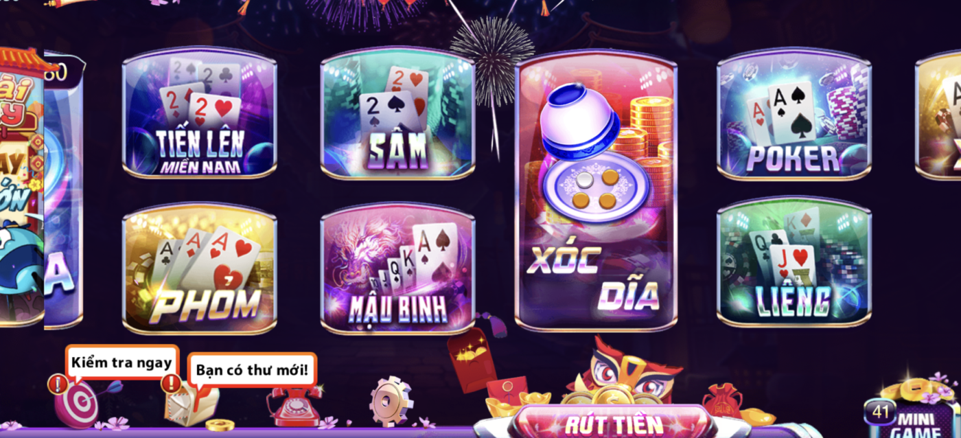Game bài đổi thưởng uy tín