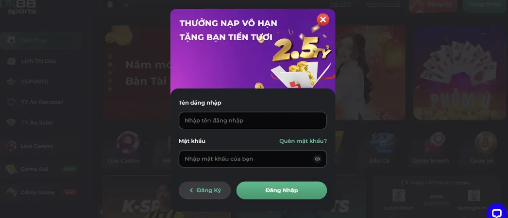 Hướng dẫn đăng nhập tài khoản tại game bài đổi thưởng UK88
